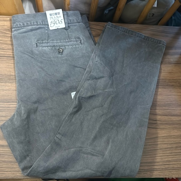 Js. a. BANK Men's Gray Straight Leg Denim Jeans - Picture 1 of 8
